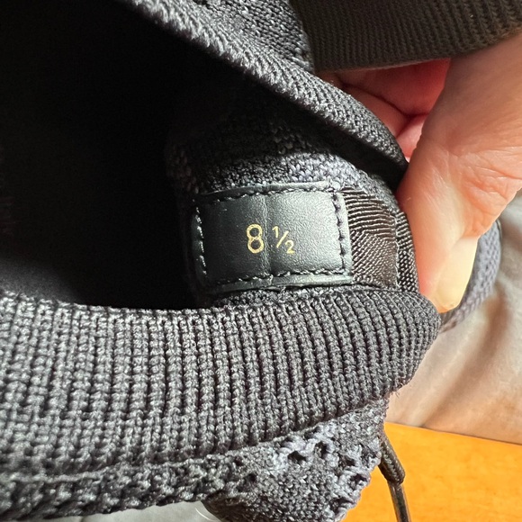 Louis Vuitton Fastlane 'Damier - Black Graphite' Mens Size 8 1/2 - Picture 7 of 11